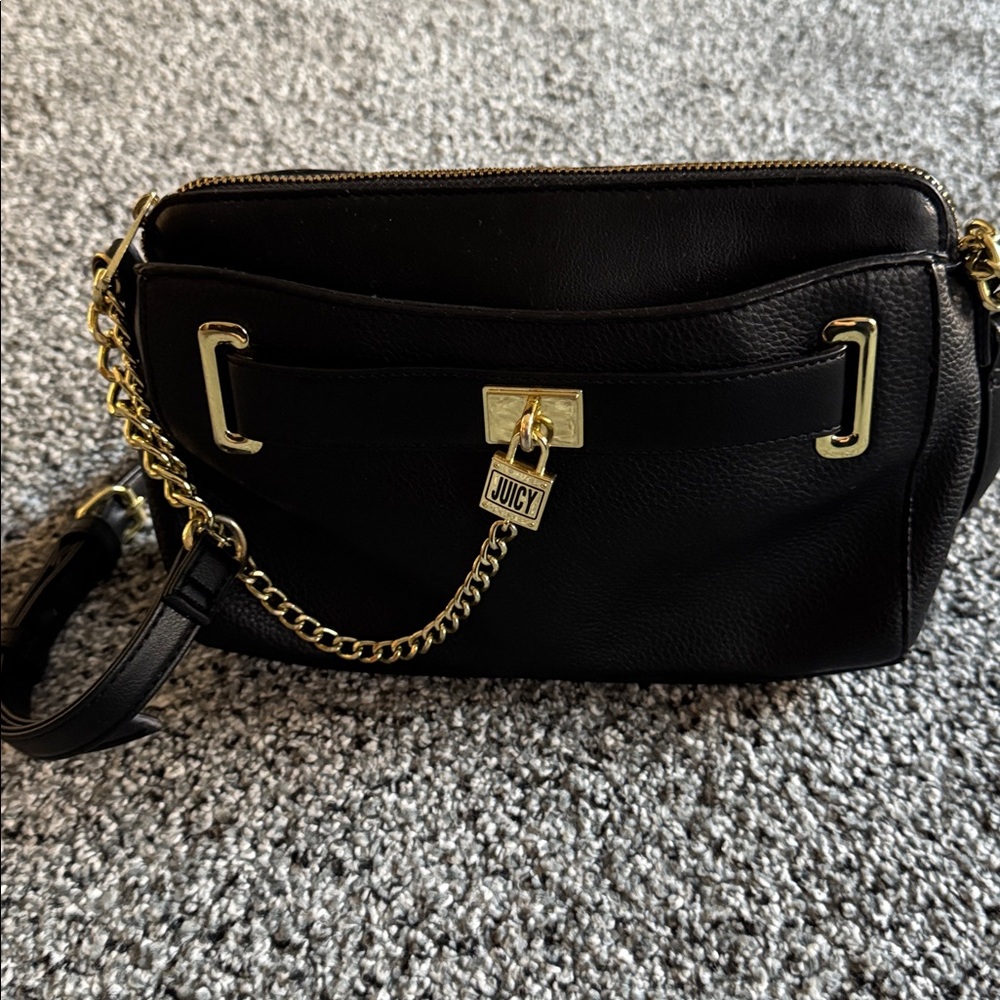 Juicy Couture Crossbody Bag with Gold Accents